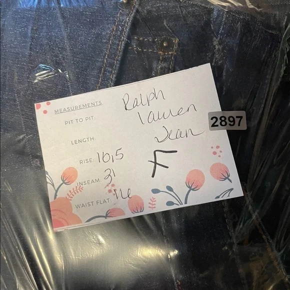 Ralph Lauren Jeans Co 4 Premium classic cotton-elastane old money denim jean - Picture 4 of 4